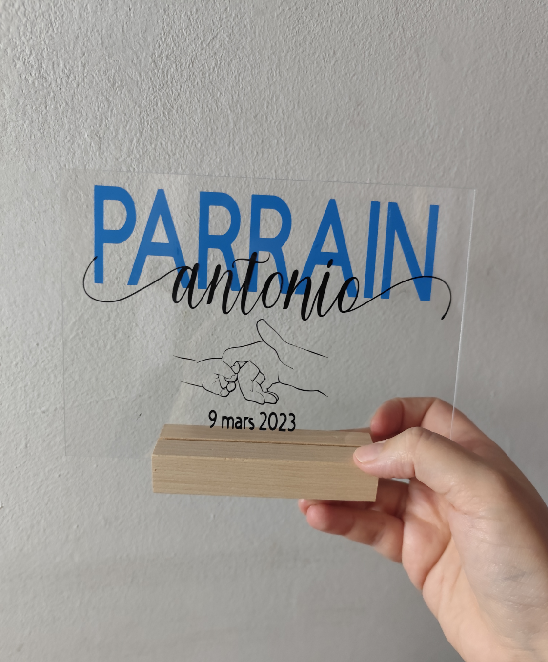 Plaque parrain
