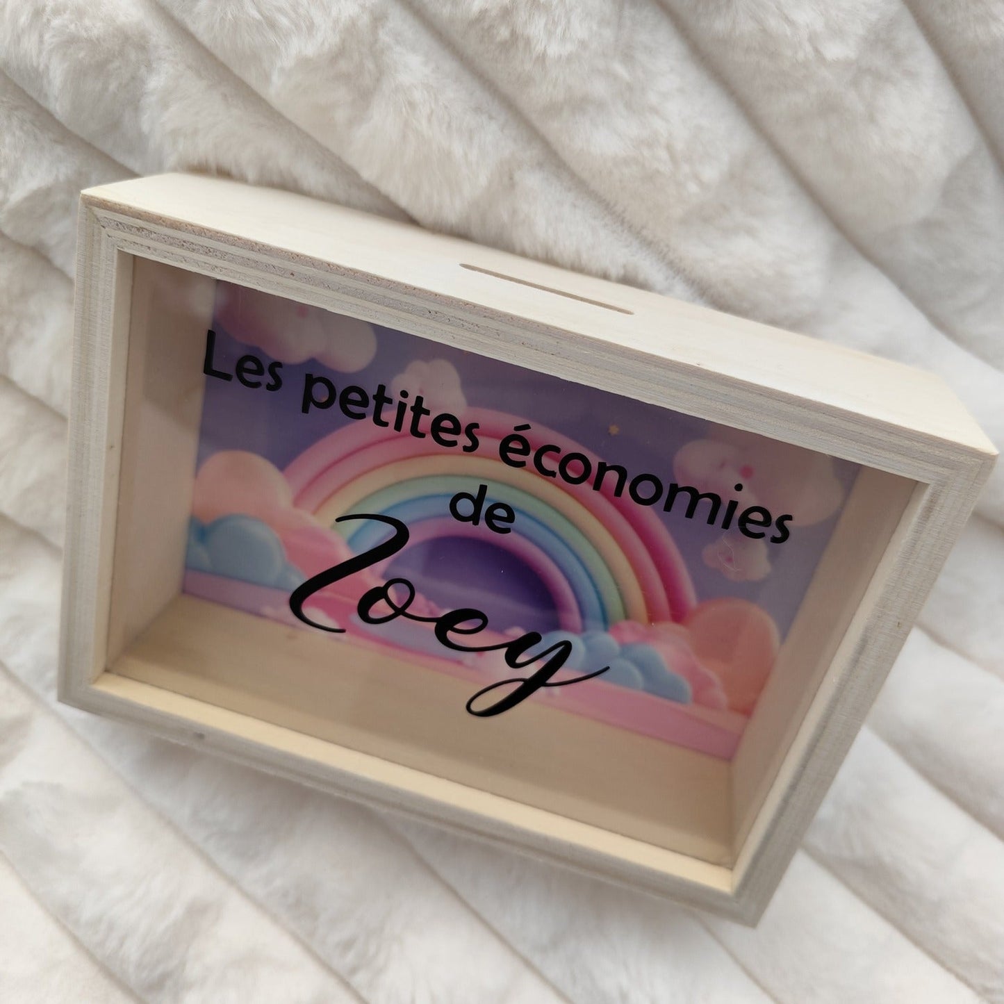 Tirelire personnalisée / fille