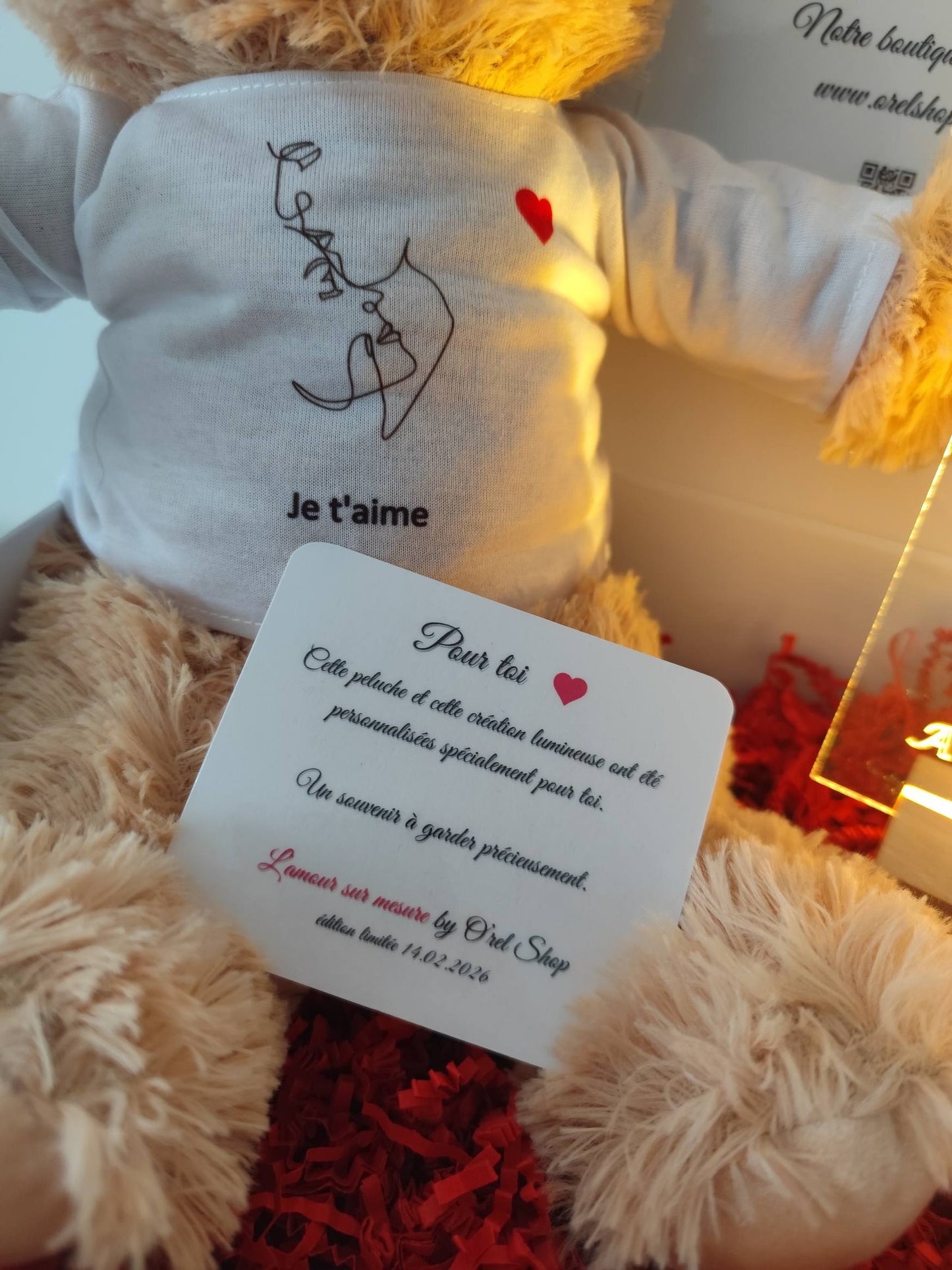 Coffret " l'amour sur mesure"