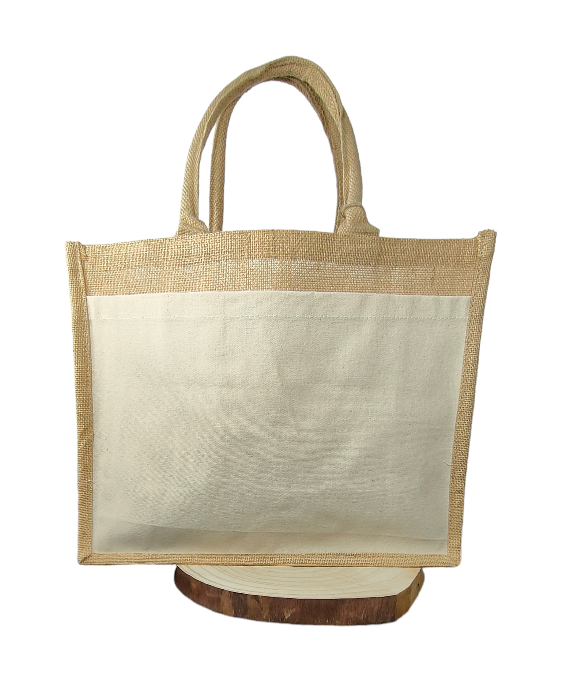Sac en toile de jute Modèle 1 floral