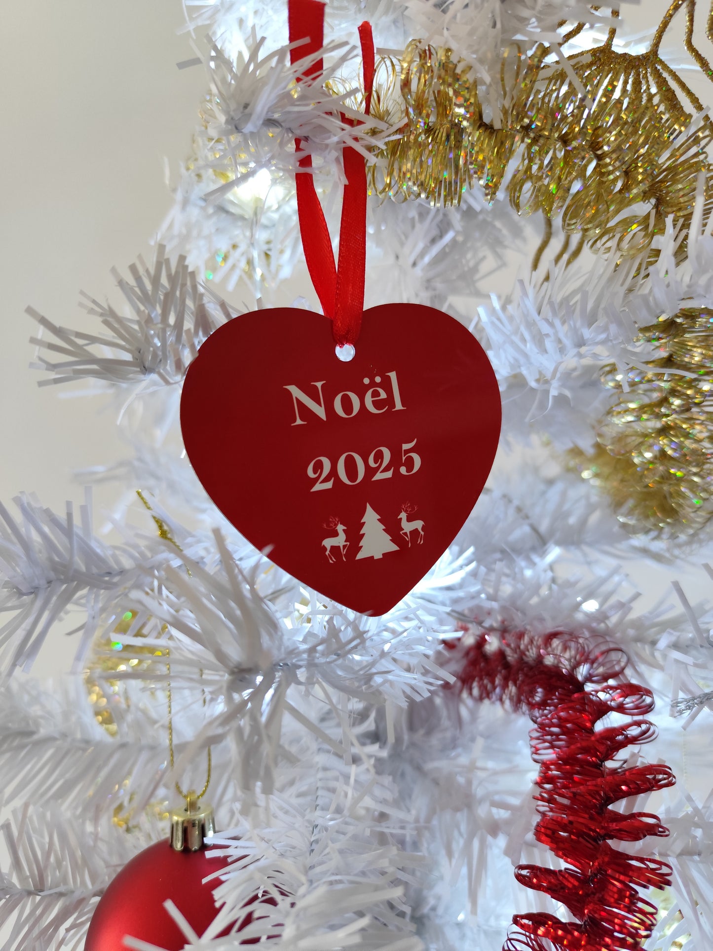 Décoration Noël coeur