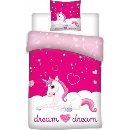 Housse de couette licorne